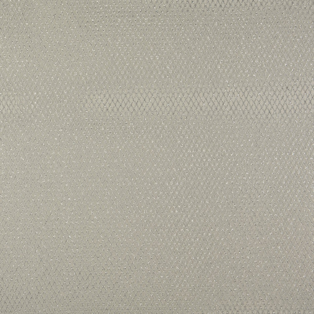 tulle tissu argent 