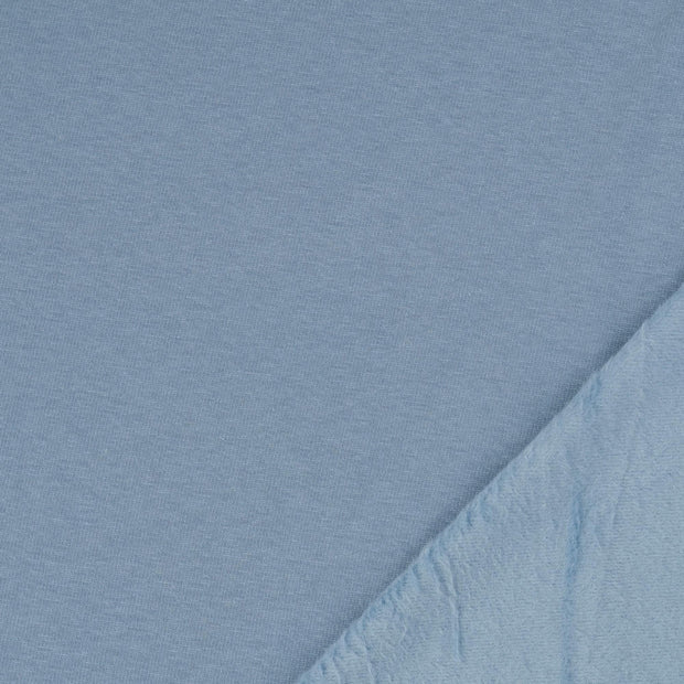 Polaire des Alpes tissu Unicolore brossé 