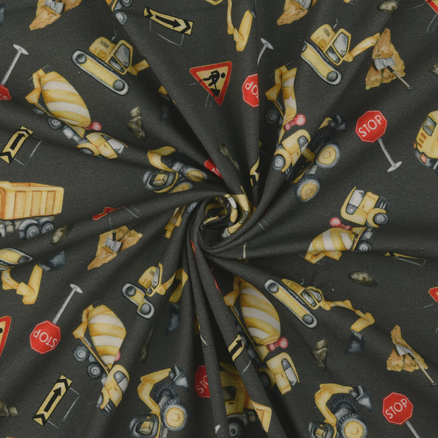 Jersey fabric Grey 
