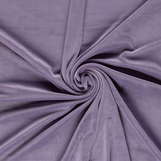 Supersoft Velvet fabrik Lavendel 