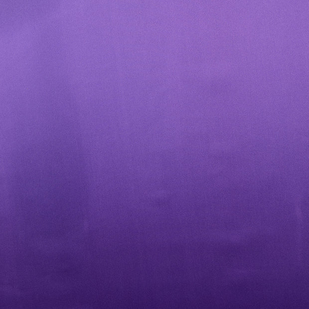 Satin fabrik Uni Violett