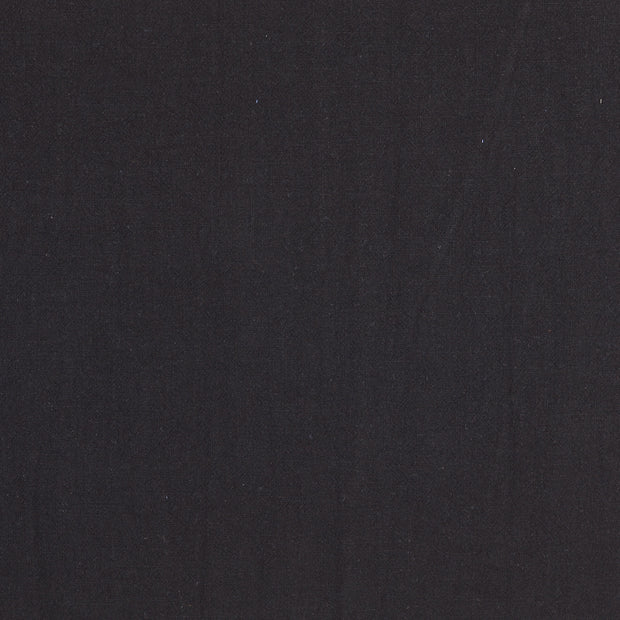 Popeline de Coton tissu noir