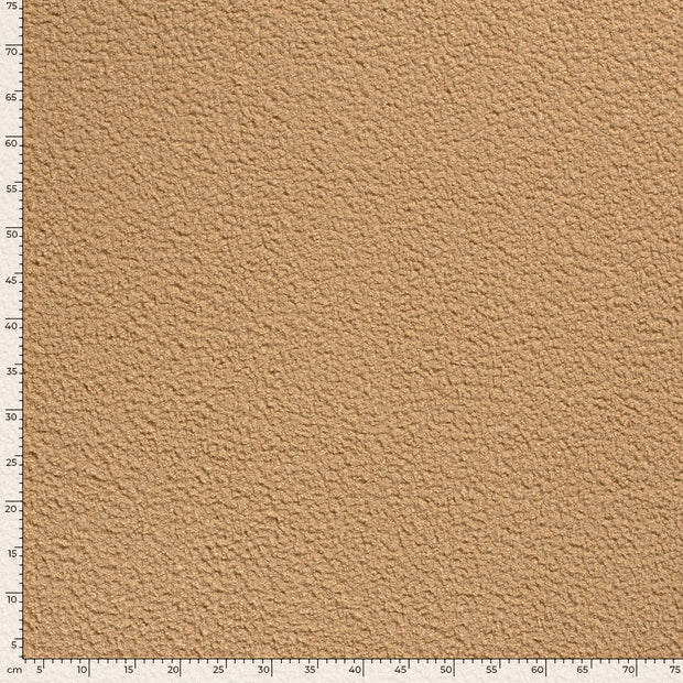 Bouclé fabric Unicolour Camel