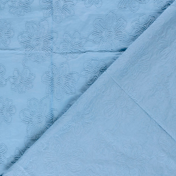  fabric Unicolour embroidered 
