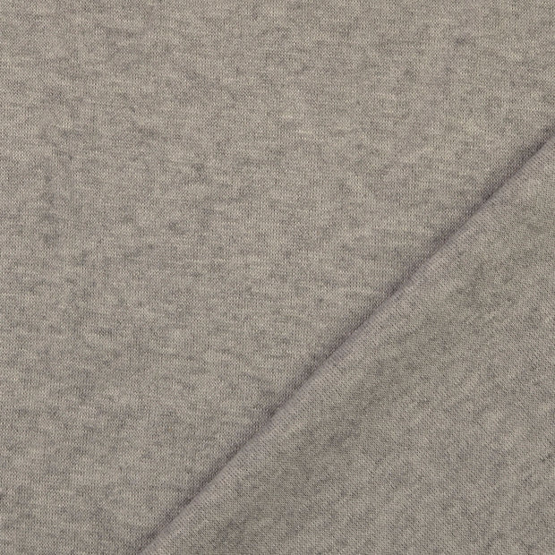 Heavy Knit fabrik Melange gebürstet 