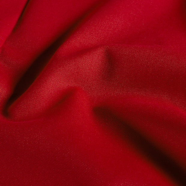Workwear Twill fabric Unicolour Red