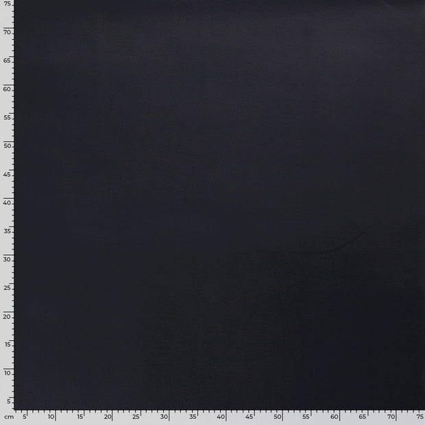 Artificial Leather fabric Unicolour Navy