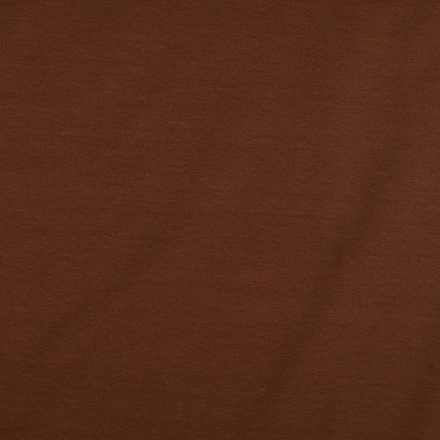 Jersey fabrik Uni braun