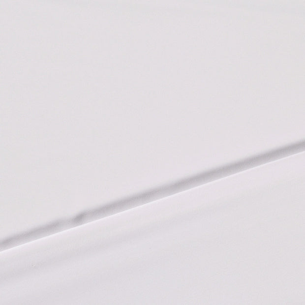 Gabardine tissu Blanc optique 