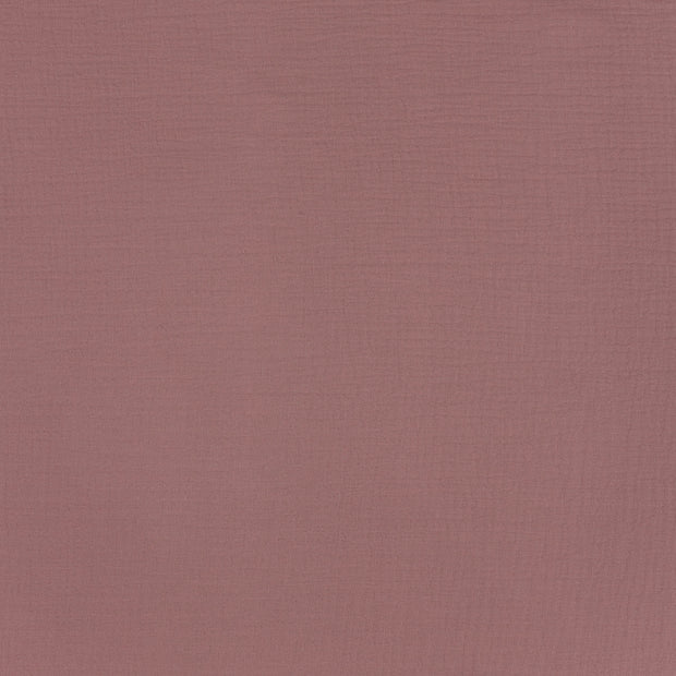 Muslin extra wide fabric Light Mauve matte 