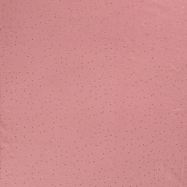 Muslin fabric Light Pink matte 