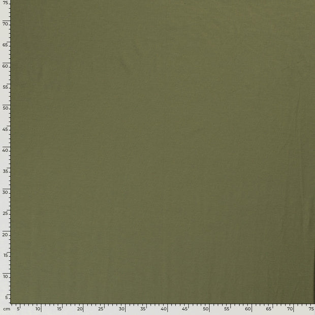 Jersey fabric Unicolour Forest Green