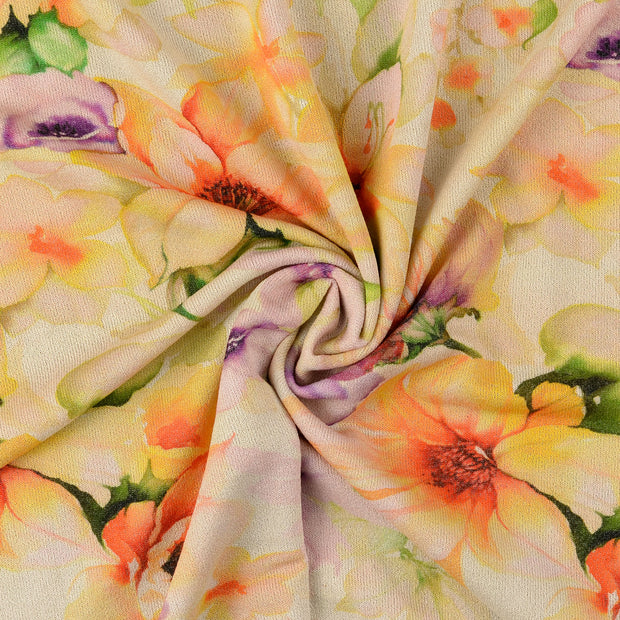 Heavy Knit fabric multicolor 