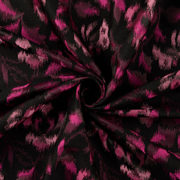 jacquard tissu Rose 