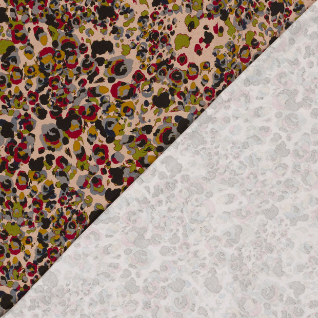 Viscose Vortex Jersey tissu Abstrait imprimé 