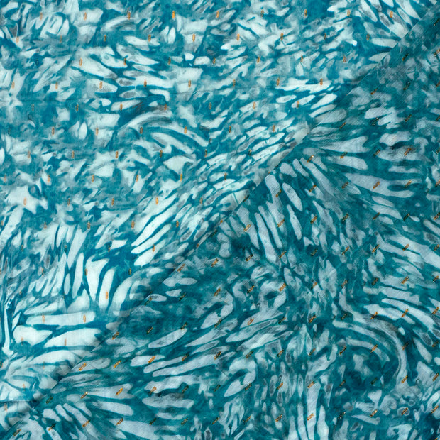 Chiffon fabrik Glitter digital bedruckt 