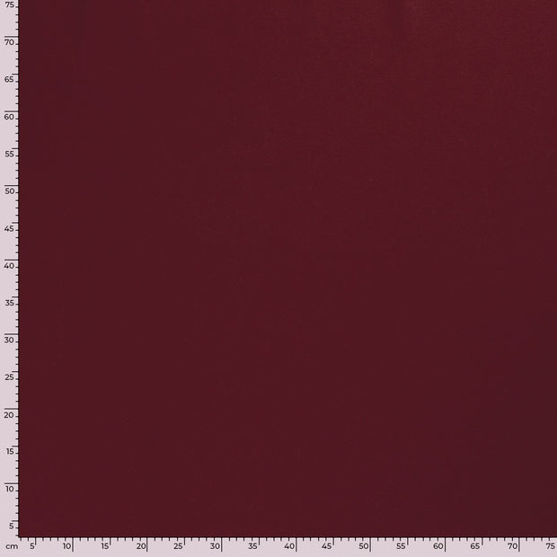Jogging fabric Unicolour Cherry Red
