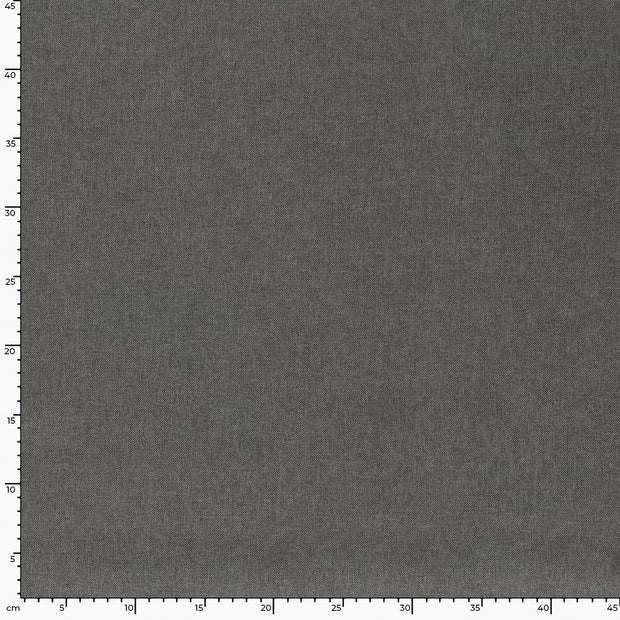 Polyester Webware fabrik Uni Dunkelgrau