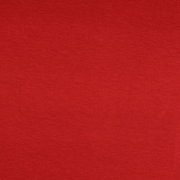 Viscose Jersey fabrik Uni Dunkelrot