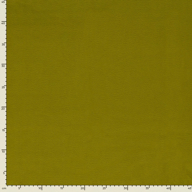 Fleece fabric Unicolour Green