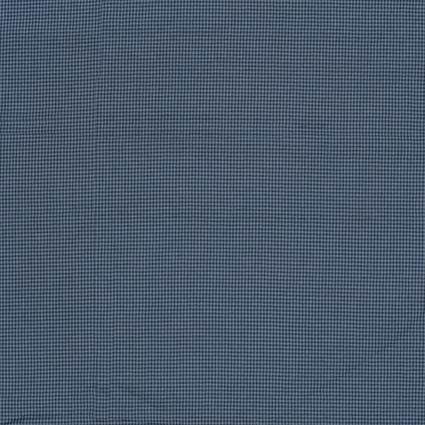 Popeline de Coton tissu Bleu Marine 