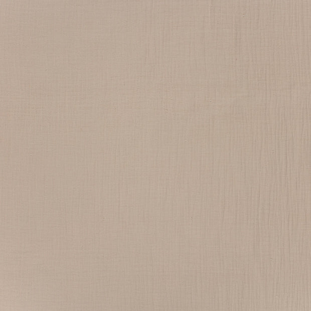 Musselin extra breit fabrik Beige matt 