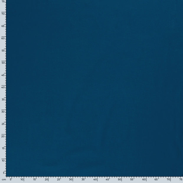 Jersey fabrik Uni Pfauenblau