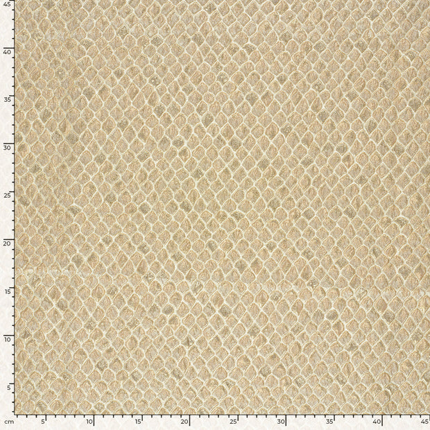 Polyester Webware fabrik Geometrisch Gold