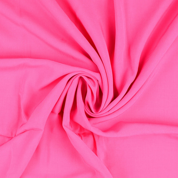 Viscose Poplin fabrik Fuchsia 
