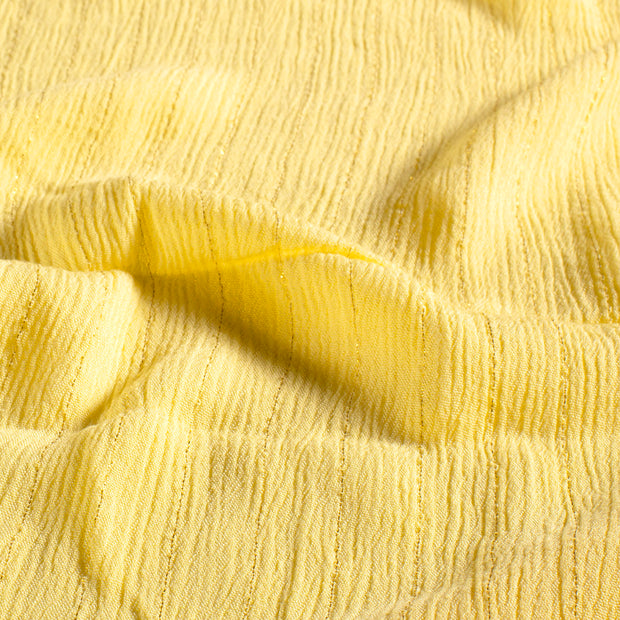 Crepe fabric Unicolour Yellow