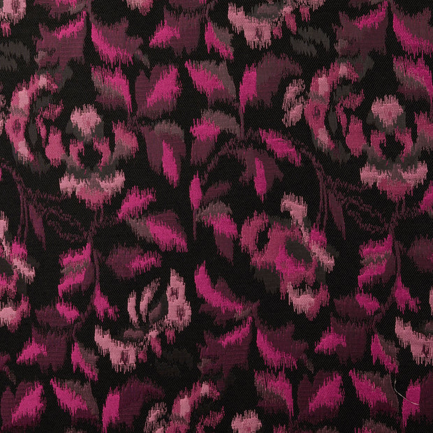 jacquard tissu animaux Rose