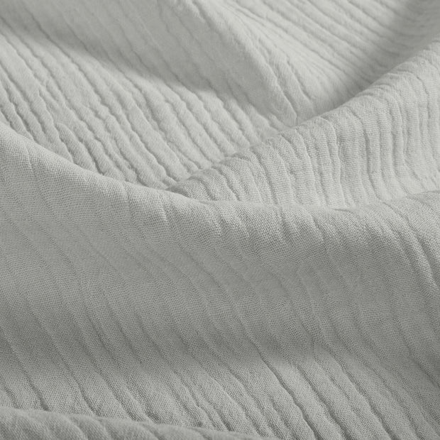 Muslin Triple Layer fabric Unicolour Light Grey