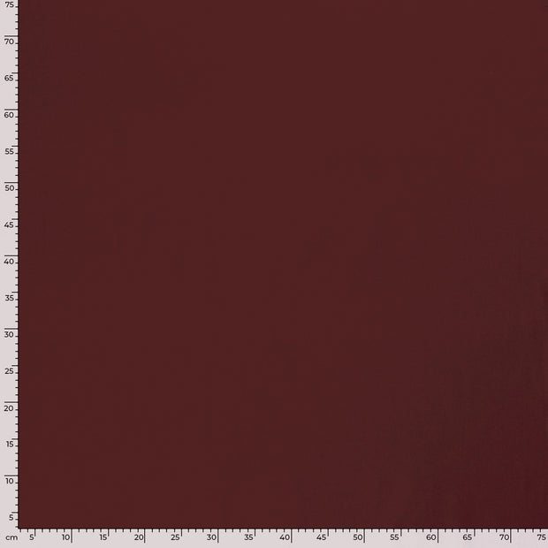 Jersey fabric Unicolour Cherry Red