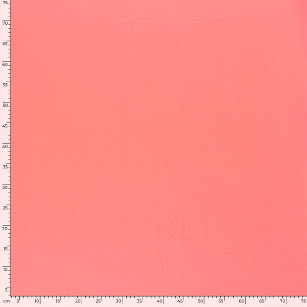 Swimsuit Jersey fabric Unicolour Coral