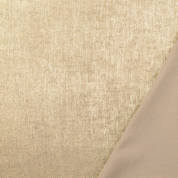 Polyester Webware fabrik gold Lurex 