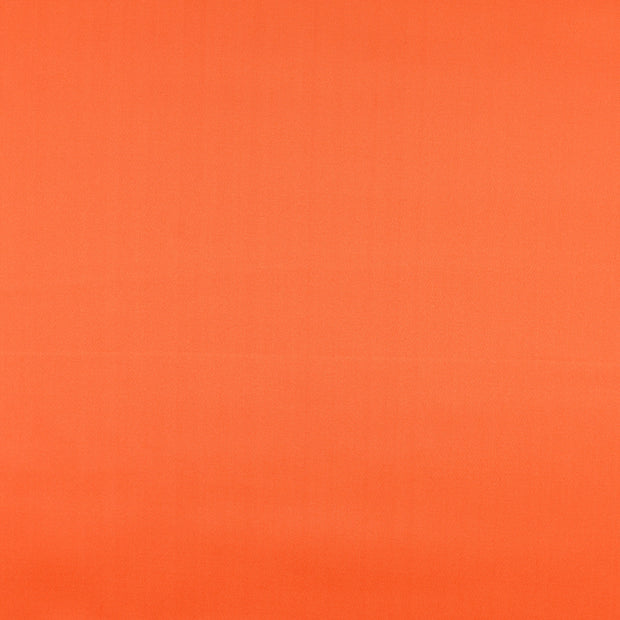Satin tissu orange scintillant 