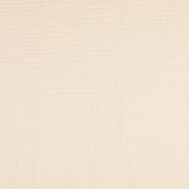 Musselin fabrik Uni Ivory