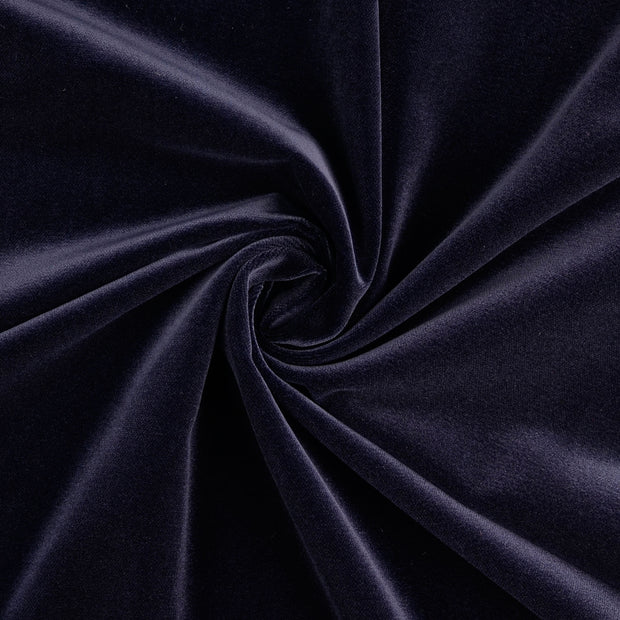 Velours tissu Bleu Marine 