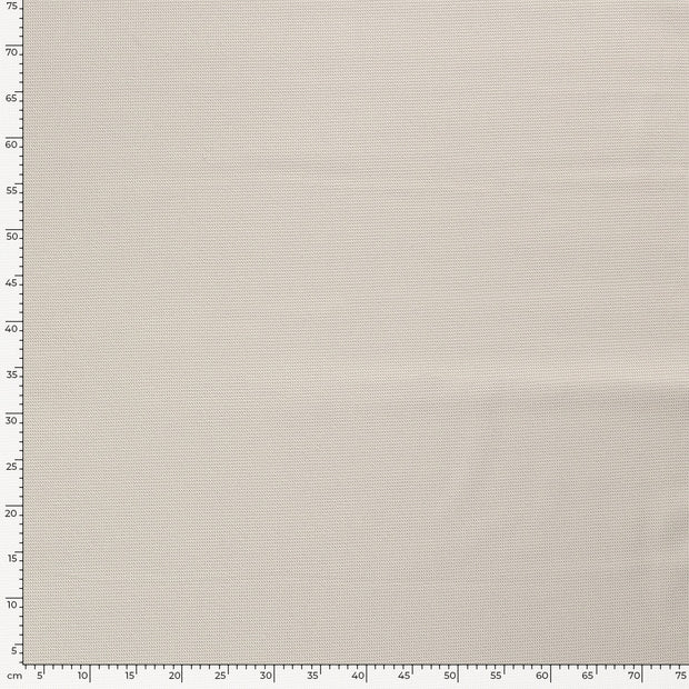 Waffle piqué fabric Unicolour Off White