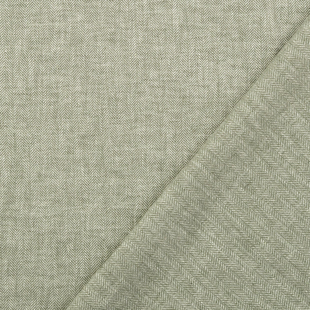 Chambré fabrik Khaki-Grün 