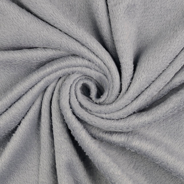 Wellness Fleece fabrik grau 