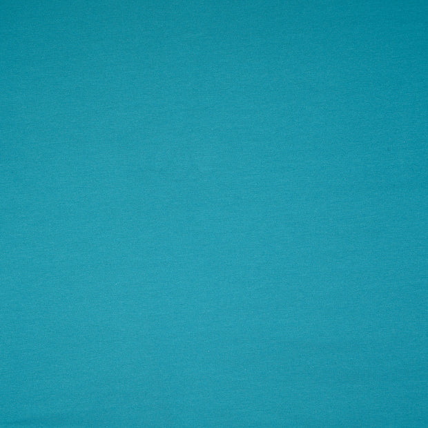 French Terry tissu Unicolore Bleu Canard