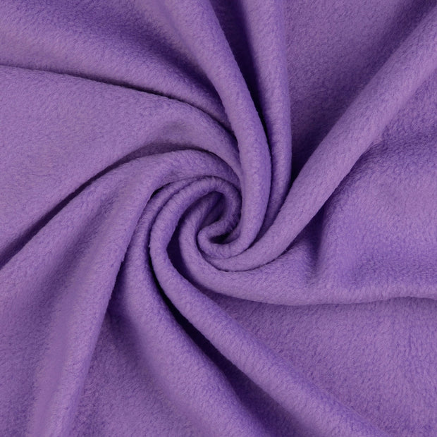 Polar Fleece fabrik Violett gebürstet 