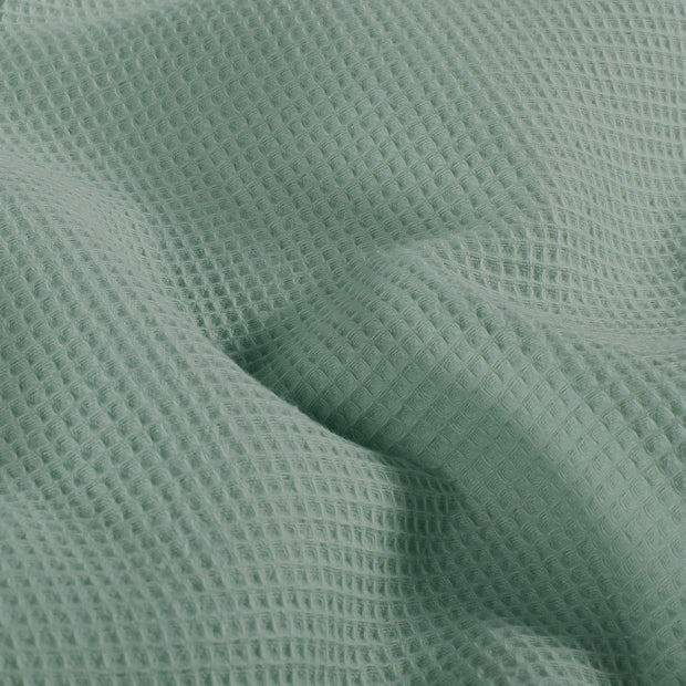 Waffle piqué fabric Unicolour Ice Mint