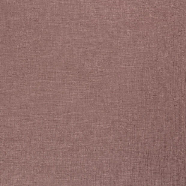 double gaze tissu Unicolore Mauve