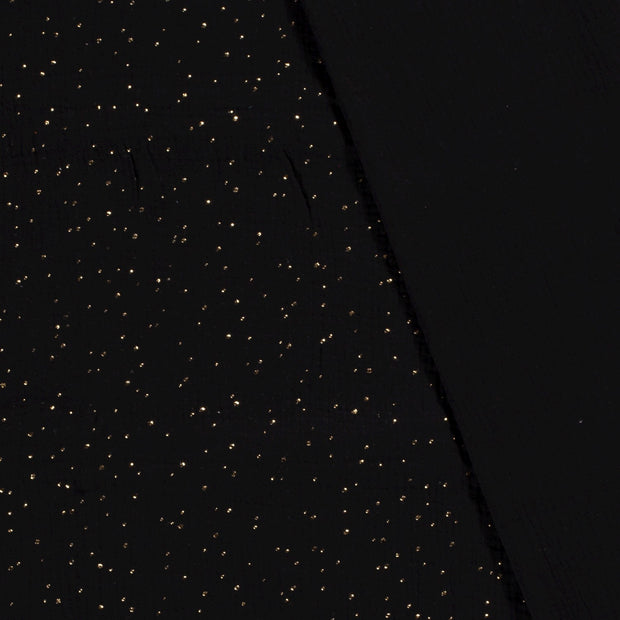 Muslin fabric Dots dew drops 