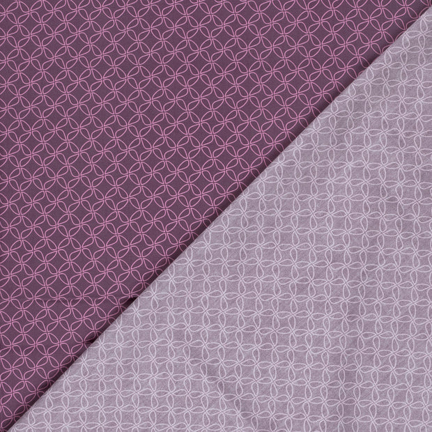 Cotton Poplin fabric Geometric pattern digital printed 