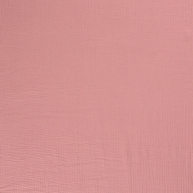 Muslin Triple Layer fabric Pink matte 