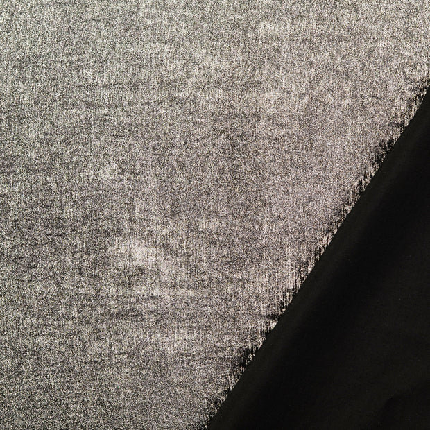 Geweben Polyester fabrik silber Lurex 