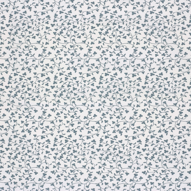 Popeline de Coton tissu Blanc cassé mat 